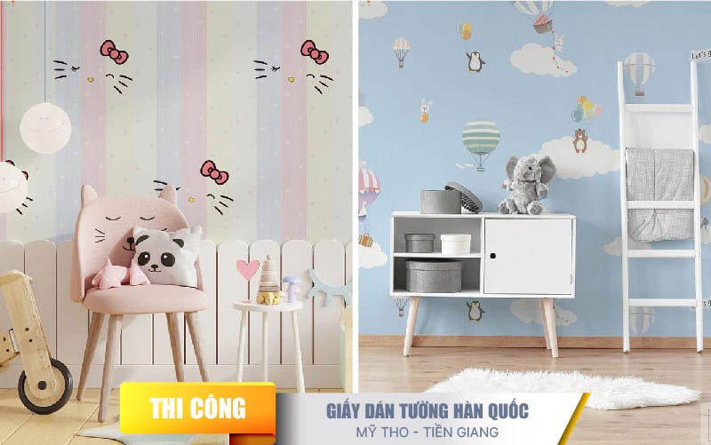 Giấy Dán Tường Mỹ Tho – Mẫu Đẹp, Giá Tốt, Thi Công Tận Nơi 10 giay-dan-tuong-13