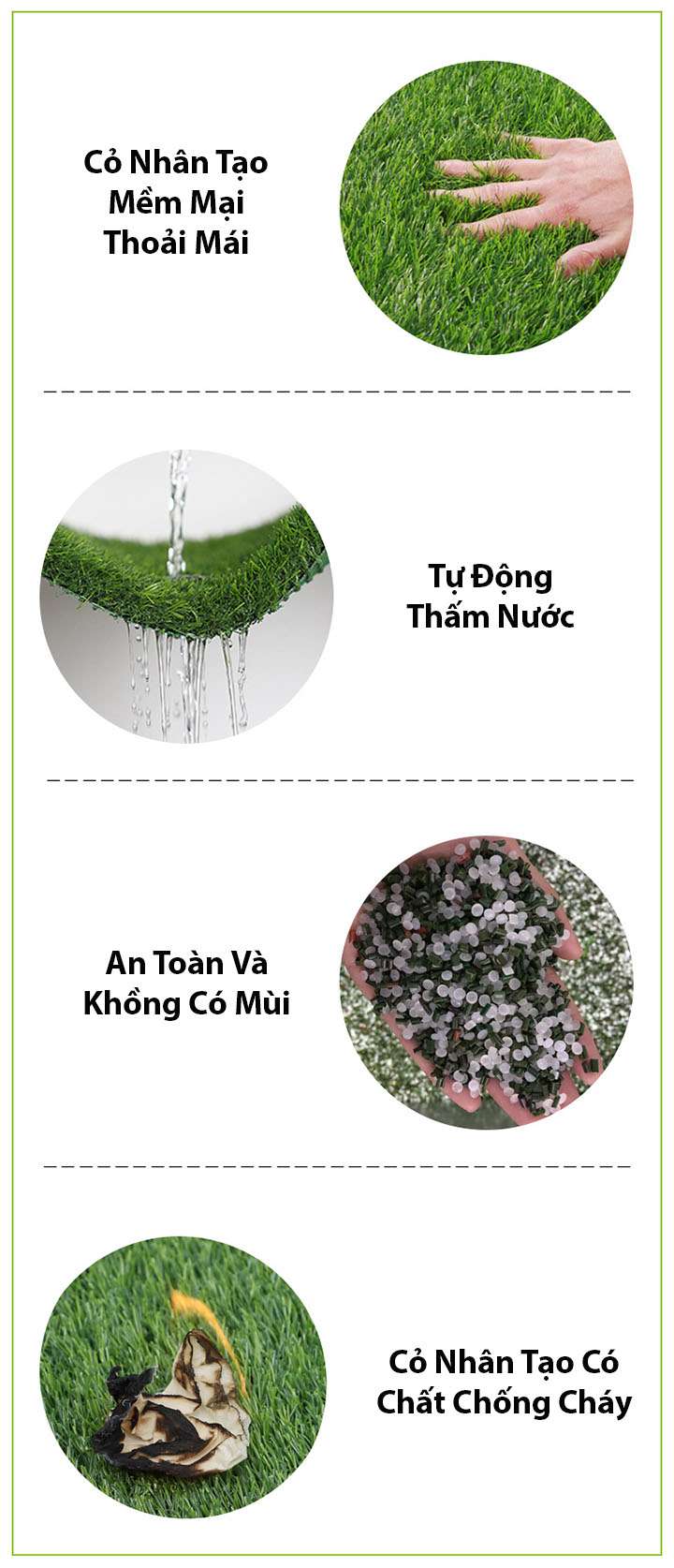 Cần tìm đơn vị thi công thảm cỏ nhân tạo tại TP. Hồ Chí Minh