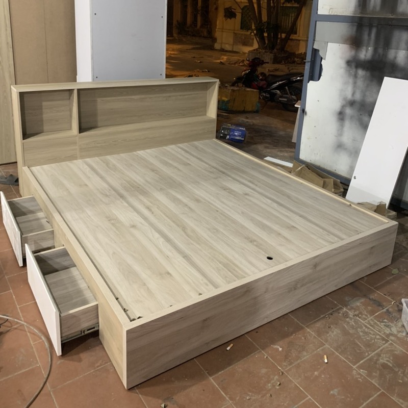 Đơn vị thi công giường gỗ MDF tại Long An uy tín, chuyên nghiệp