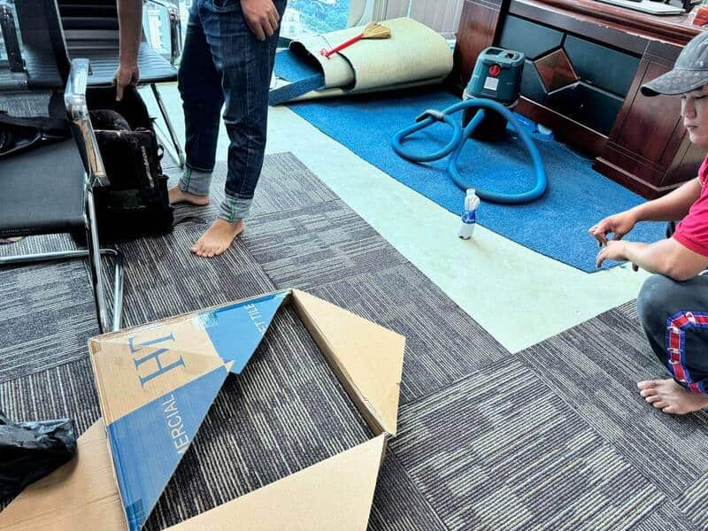Thảm văn phòng HCM | Hoàn thiện trọn gói giá rẻ 13 tham van phong hcm 7