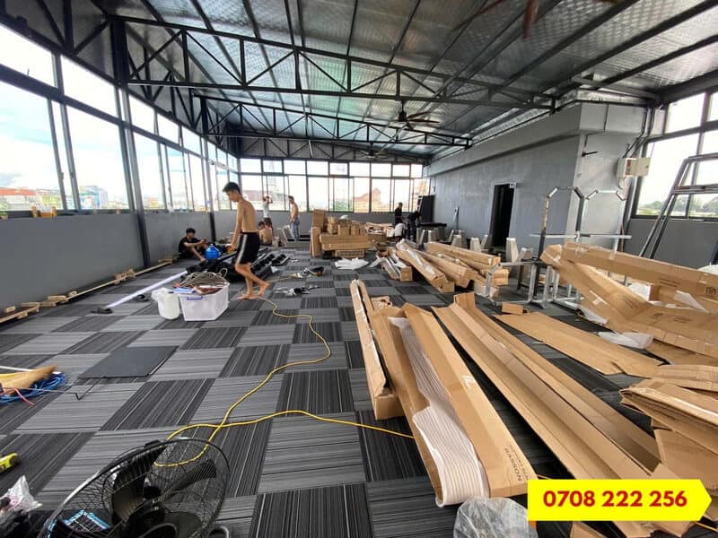 Thảm văn phòng HCM | Hoàn thiện trọn gói giá rẻ 5 tham van phong hcm 9