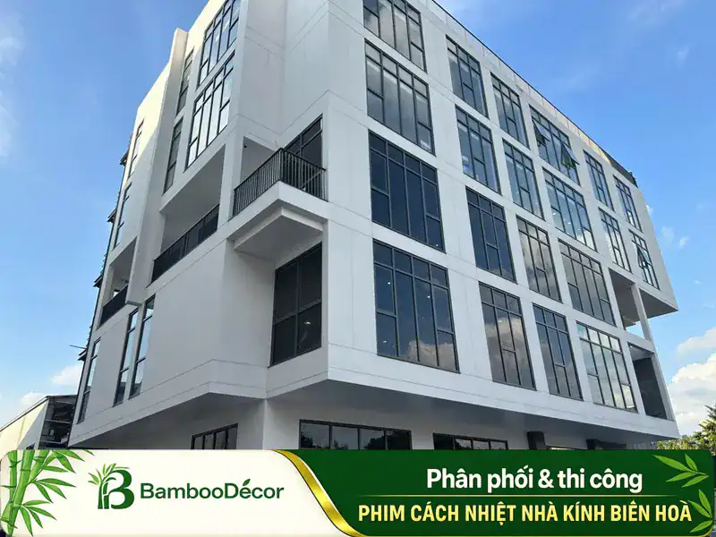 Báo giá dán phim cách nhiệt nhà kính Biên Hoà