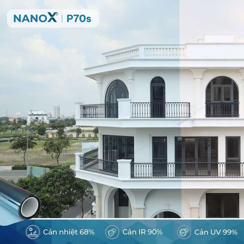 Phim cách nhiệt NanoX P70s 1 Phim cách nhiệt NanoX P70s