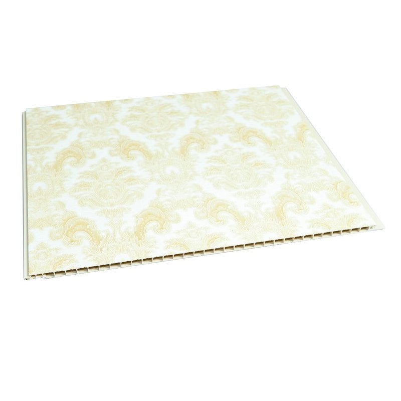 Tấm ốp nano 9 ly mã 023 – hoa văn cổ điển kem vàng 1 Tấm ốp nano 9 ly mã 023 – hoa văn cổ điển kem vàng