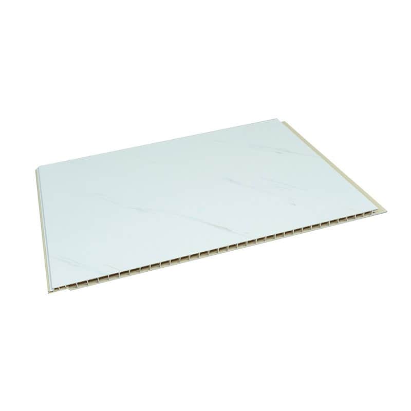 Tấm ốp nano 9 ly mã 048 – vân đá trắng 1 Tấm ốp nano 9 ly mã 048 – vân đá trắng