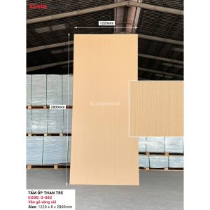 Tấm ốp than tre Galawood G-882 – Vân gỗ vàng sồi